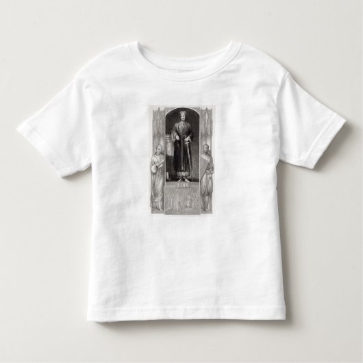 T-shirt Pour Les Tous Petits Le Roi John (Devant)