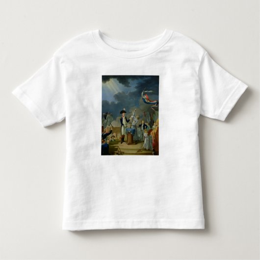 T-shirt Pour Les Tous Petits Le serment de Lafayette (Devant)