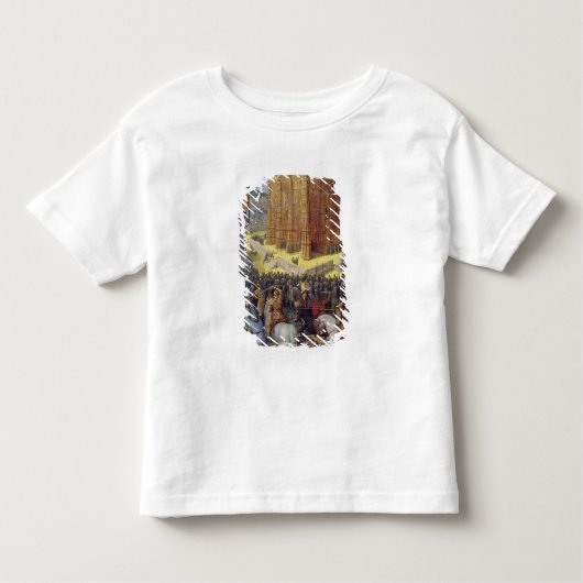 T-shirt Pour Les Tous Petits Le siège de Jérusalem par Nebuchadnezzar (Devant)