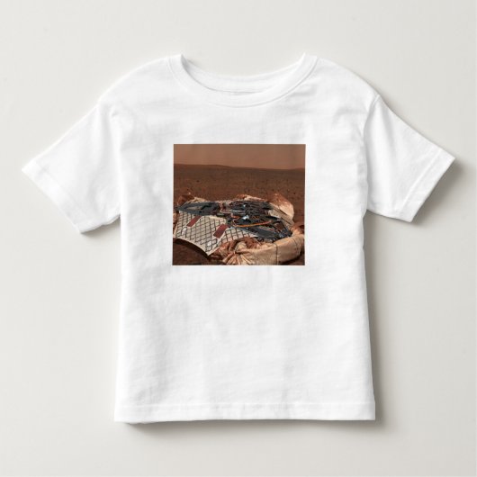 T-shirt Pour Les Tous Petits Le site d'atterrissage du rover (Devant)