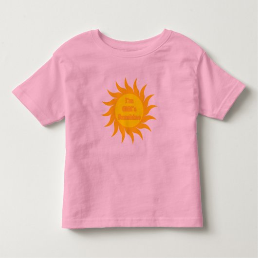 T-shirt Pour Les Tous Petits Le soleil de GiGi (Devant)