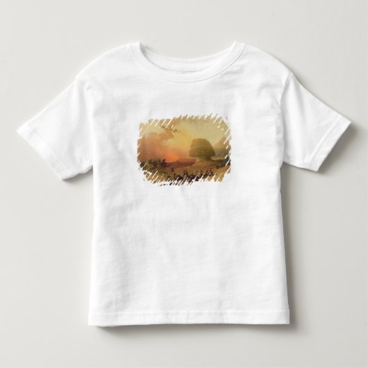 T-shirt Pour Les Tous Petits Le sphinx à Gizeh (Devant)