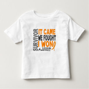 T-shirt Pour Les Tous Petits Le survivant de leucémie qu'il est venu nous m'a