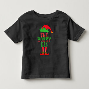 T-shirt Pour Les Tous Petits Le T-S de pyjama assorti de Noël de l'elfe autorit