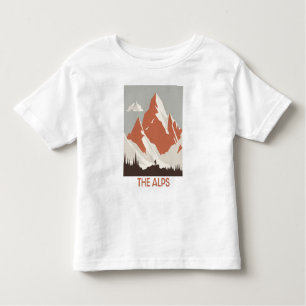 T-shirt Pour Les Tous Petits Le Tee des Alpes