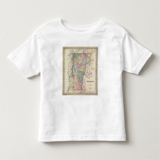 T-shirt Pour Les Tous Petits Le Vermont 6 (Devant)