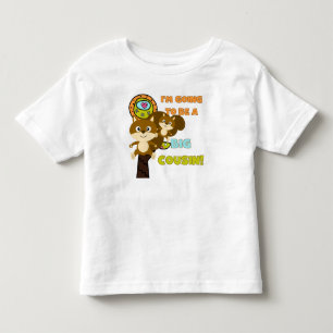T-shirt Pour Les Tous Petits L'écureuil futur Big Cousin
