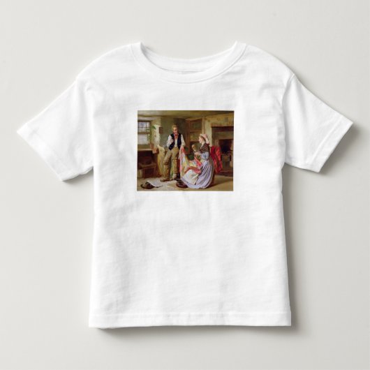 T-shirt Pour Les Tous Petits L'édredon de patchwork (Devant)