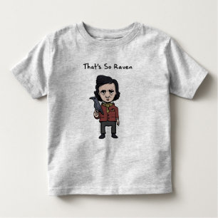 T-shirt Pour Les Tous Petits Légendes jeune Edgar Allen Poe d'enfant