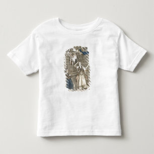 T-shirt Pour Les Tous Petits Léger de main par un singe ou la tête de la dame U