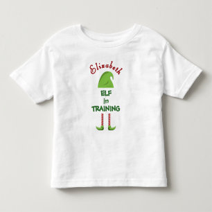 T-shirt Pour Les Tous Petits L'elfe personnalisé en formation