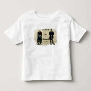 T-shirt Pour Les Tous Petits L'empereur Wilhelm Ier et le prince Bismarck