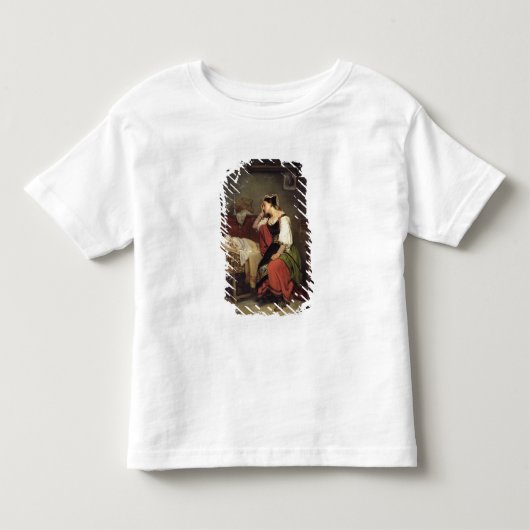T-shirt Pour Les Tous Petits L'enfant malade (Devant)