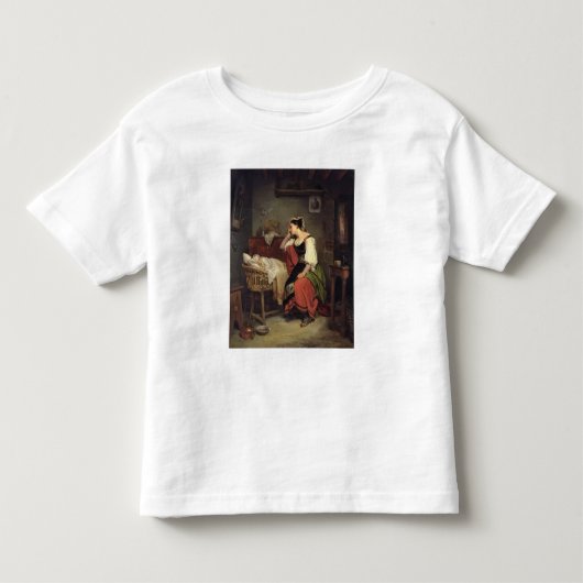 T-shirt Pour Les Tous Petits L'enfant malade (Devant)