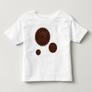 T-shirt Pour Les Tous Petits Leo Mandala Chemise lumière enfant et bébé