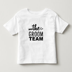 T-shirt Pour Les Tous Petits L'équipe du marié