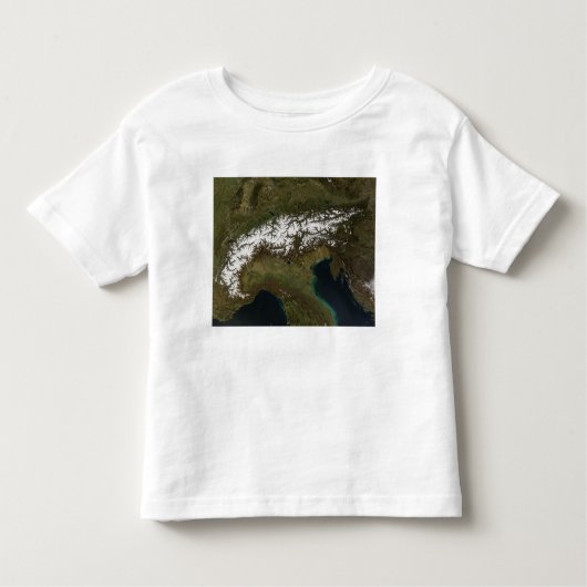 T-shirt Pour Les Tous Petits Les Alpes (Devant)