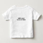 T-shirt Pour Les Tous Petits Les amis liés marchant ensemble (Dos)
