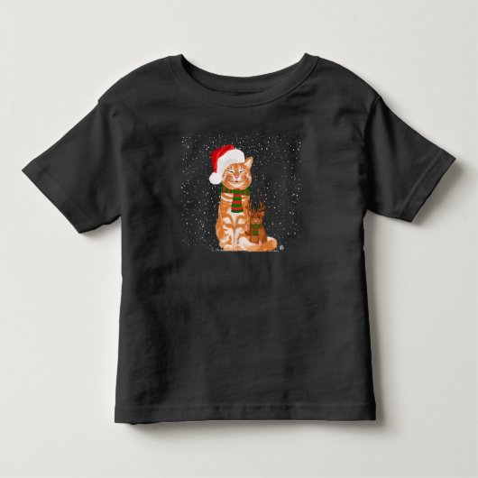 T-shirt Pour Les Tous Petits Les copains de Noël (Devant)