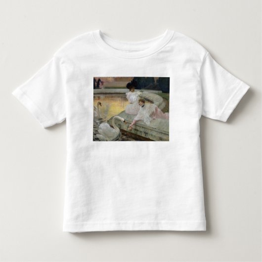 T-shirt Pour Les Tous Petits Les cygnes, 1900 (Devant)