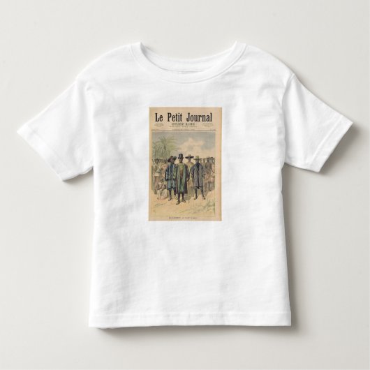T-shirt Pour Les Tous Petits Les Dahoméens sur le Champs de Mars (Devant)