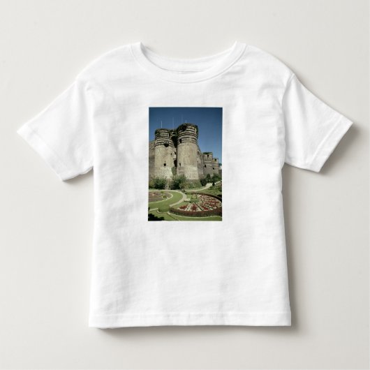 T-shirt Pour Les Tous Petits Les d'Angers de château, accomplis 1238 (Devant)