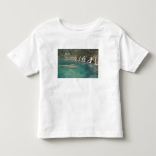 T-shirt Pour Les Tous Petits Les dépôts minéraux rendent les chutes d'eau et cl
