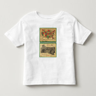T-shirt Pour Les Tous Petits Les Etats-Unis d'Amérique 11