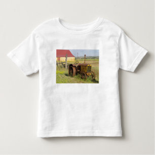 T-shirt Pour Les Tous Petits Les Etats-Unis, Orégon, Shaniko. Tracteur vintage