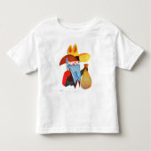 T-shirt Pour Les Tous Petits Les flics et les robots (Devant)