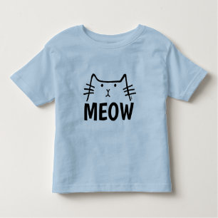 T-shirt Pour Les Tous Petits LES GARÇONS TODDLER AMOUREUX DES CHATS MEOW T-Shir