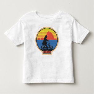 T-shirt Pour Les Tous Petits Les Goonies Retro Mikey équitation Vélo Graphique