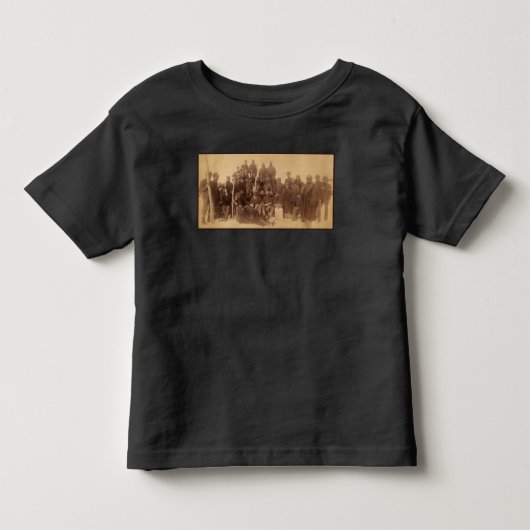 T-shirt Pour Les Tous Petits Les guerriers du buffle : la cavalerie noire améri (Devant)