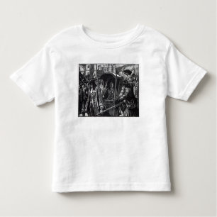 T-shirt Pour Les Tous Petits Les habitants d'Edimbourg escortant le duc