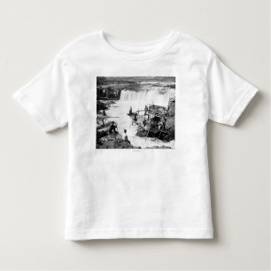 T-shirt Pour Les Tous Petits Les hommes pêchant chez Celilo tombe photographie
