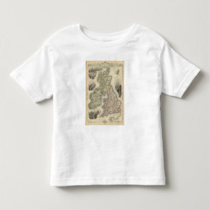 T-shirt Pour Les Tous Petits Les îles britanniques