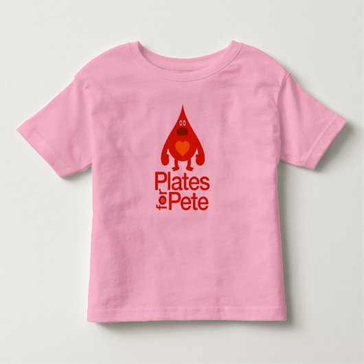 T-shirt Pour Les Tous Petits Les plats des enfants pour Peter (Devant)