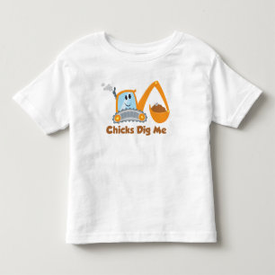 T-shirt Pour Les Tous Petits Les poussins me creusent
