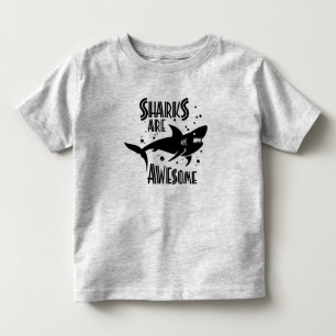T-shirt Pour Les Tous Petits Les requins sont géniaux