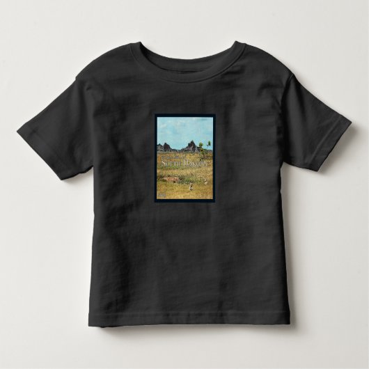 T-shirt Pour Les Tous Petits Les Terres des Prairies du Dakota du Sud (Devant)