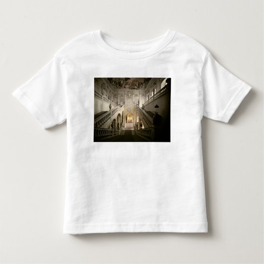 T-shirt Pour Les Tous Petits L'escalier, construit 1719-44 (Devant)
