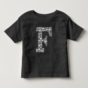 T-shirt Pour Les Tous Petits LETTRE AAviavion F