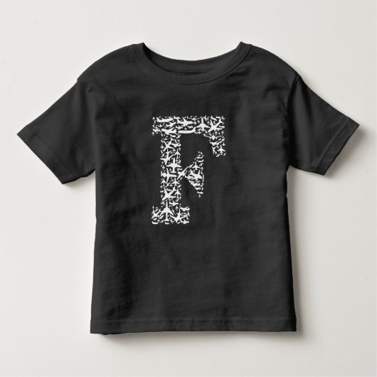 T-shirt Pour Les Tous Petits LETTRE AAviavion F (Devant)