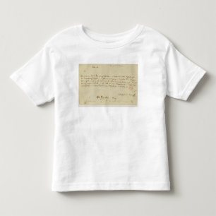 T-shirt Pour Les Tous Petits Lettre de Mozart à un franc-maçon, janvier 1786