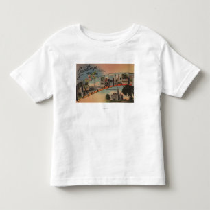 T-shirt Pour Les Tous Petits Lettre ScenesConnecticut de ConnecticutLarge