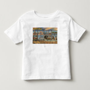 T-shirt Pour Les Tous Petits Lettre ScenesIowa d'IowaLarge
