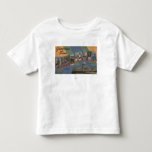 T-shirt Pour Les Tous Petits Lettre ScenesMinnesota de MinnesotaLarge