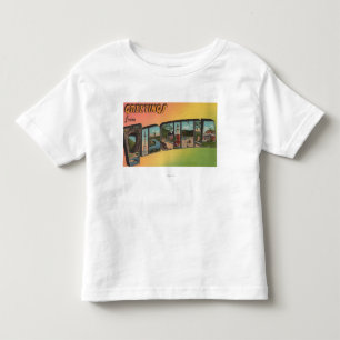 T-shirt Pour Les Tous Petits Lettre ScenesVirginia de VirginiaLarge