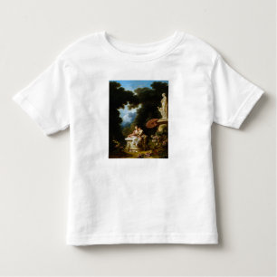 T-shirt Pour Les Tous Petits Lettres d'amour par Jean Honore Fragonard