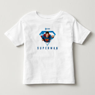 T-shirt Pour Les Tous Petits L'Homme d'acier en vol